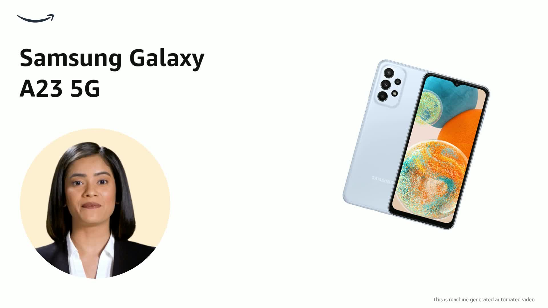 Samsung Galaxy A23 5G 64GB ライトブルー Samsung Galaxy A23 5G, हल्का नीला (6GB, 128GB